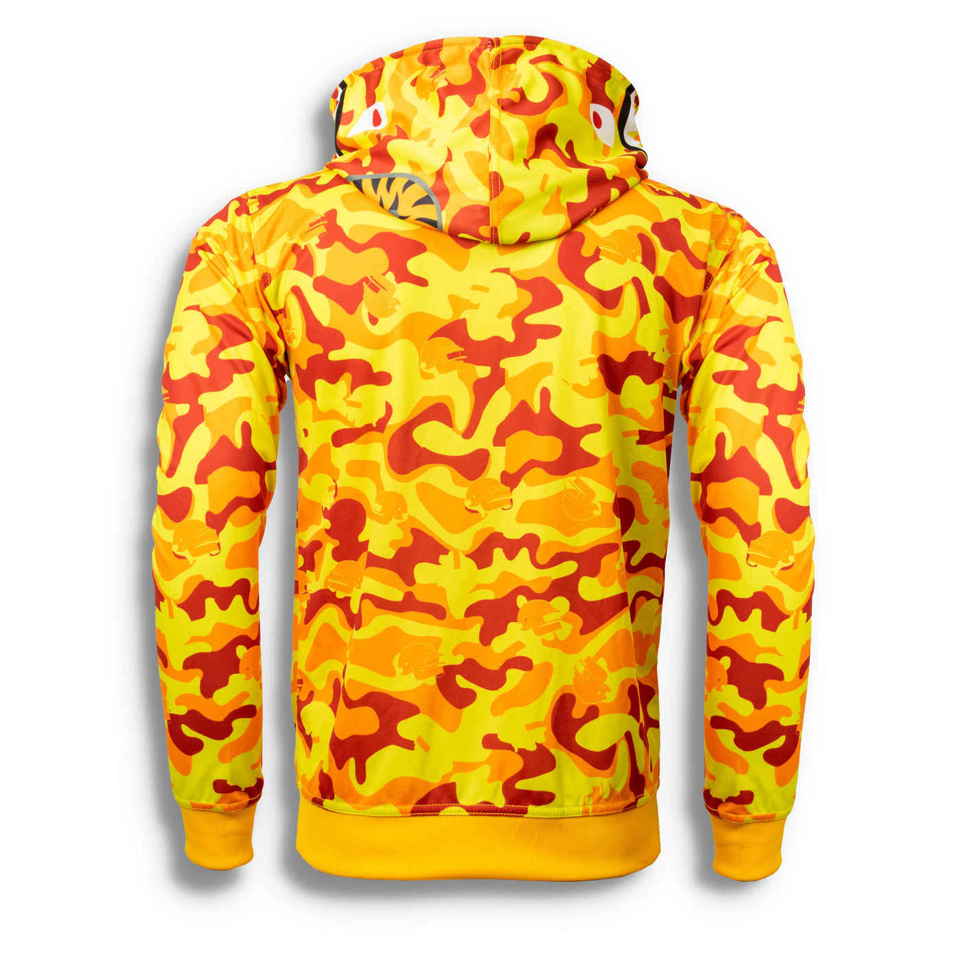 PUBG Bape Yellow Full Zipper Hoodie Set